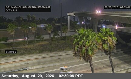 SR-91 : (714) Magnolia / Buckingham live camera view