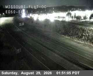 Hwy 50 at Missouri Flat 1 live camera view