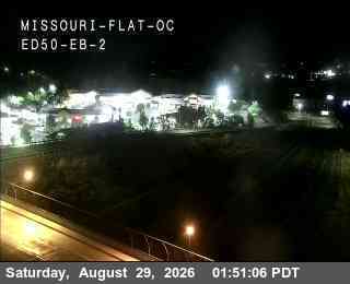 Hwy 50 at Missouri Flat 2 live camera view