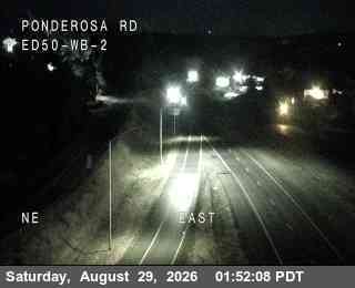 Hwy 50 at Ponderosa 2 live camera view