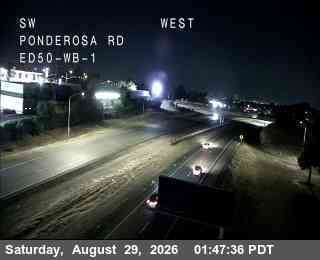 Hwy 50 at Ponderosa 1 live camera view