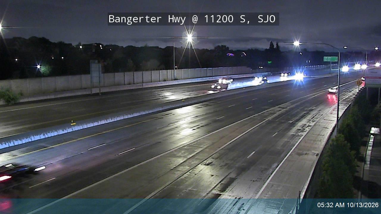 Bangerter Hwy / SR-154 @ 11200 S, SJO live camera view