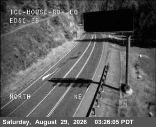 Hwy 50 at Ice House live camera view