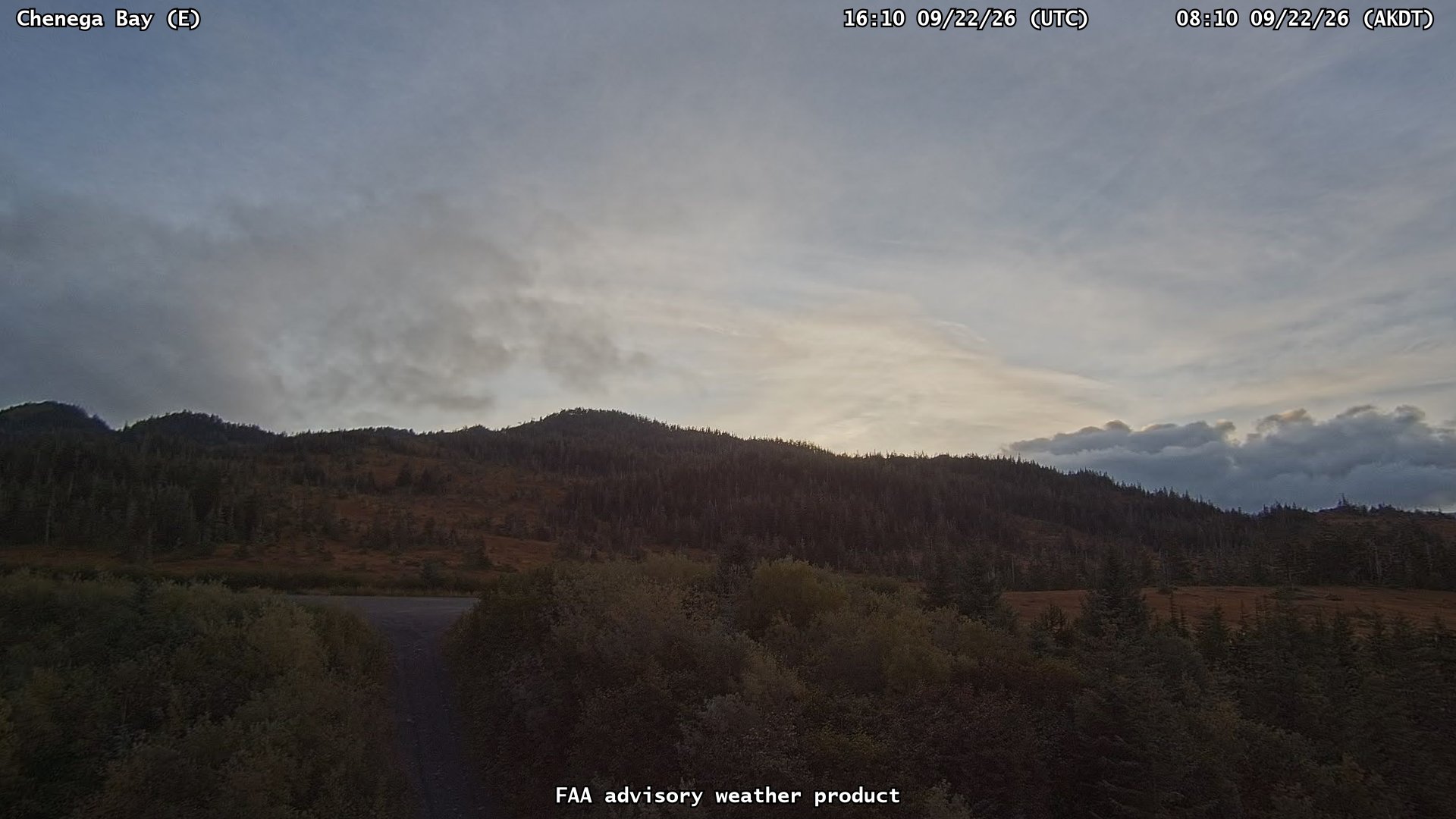 Chenega Bay — East live camera view