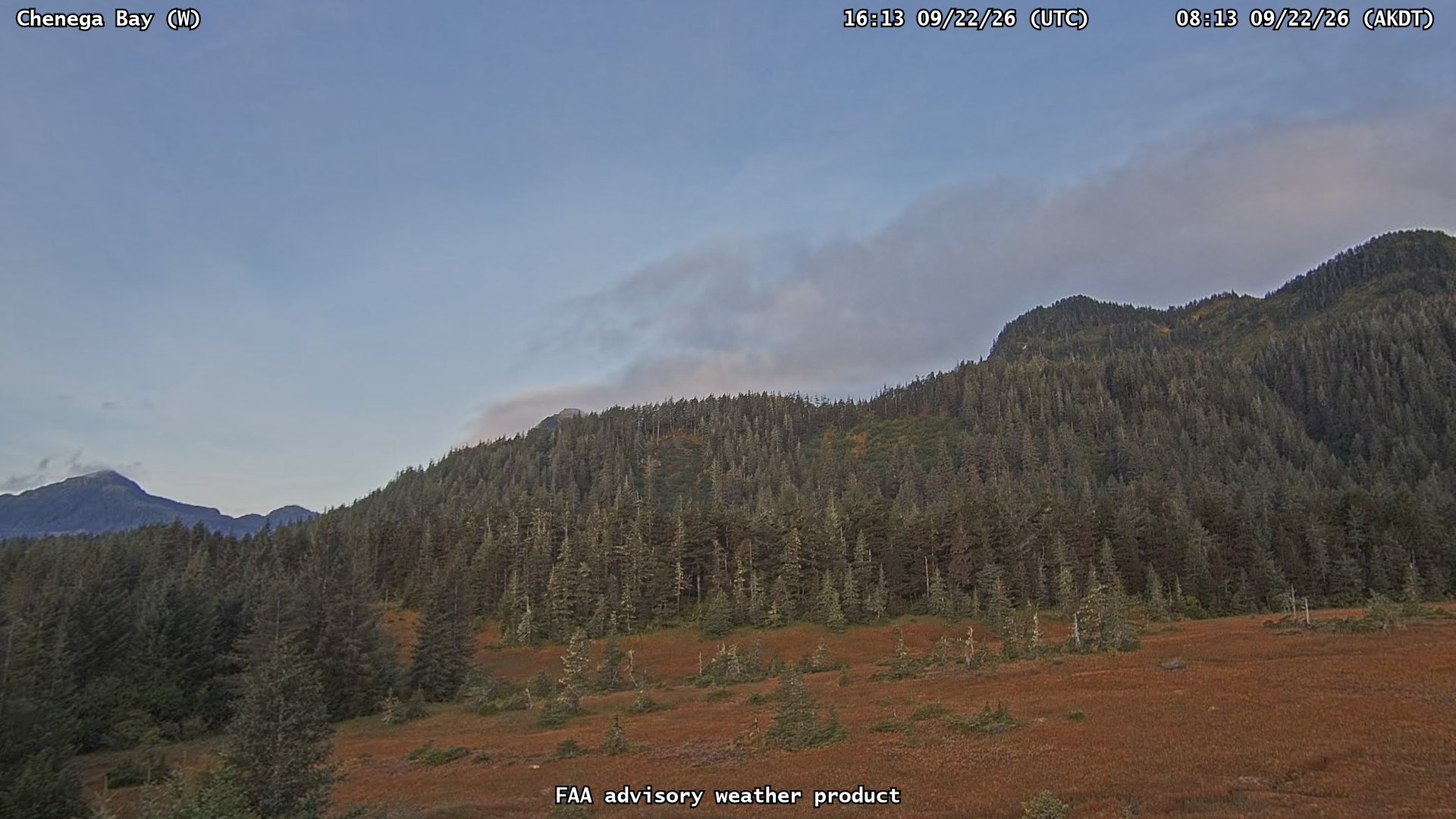 Chenega Bay — West live camera view