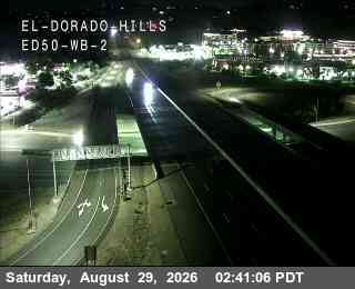 Hwy 50 at El Dorado ED50 WB 2 live camera view