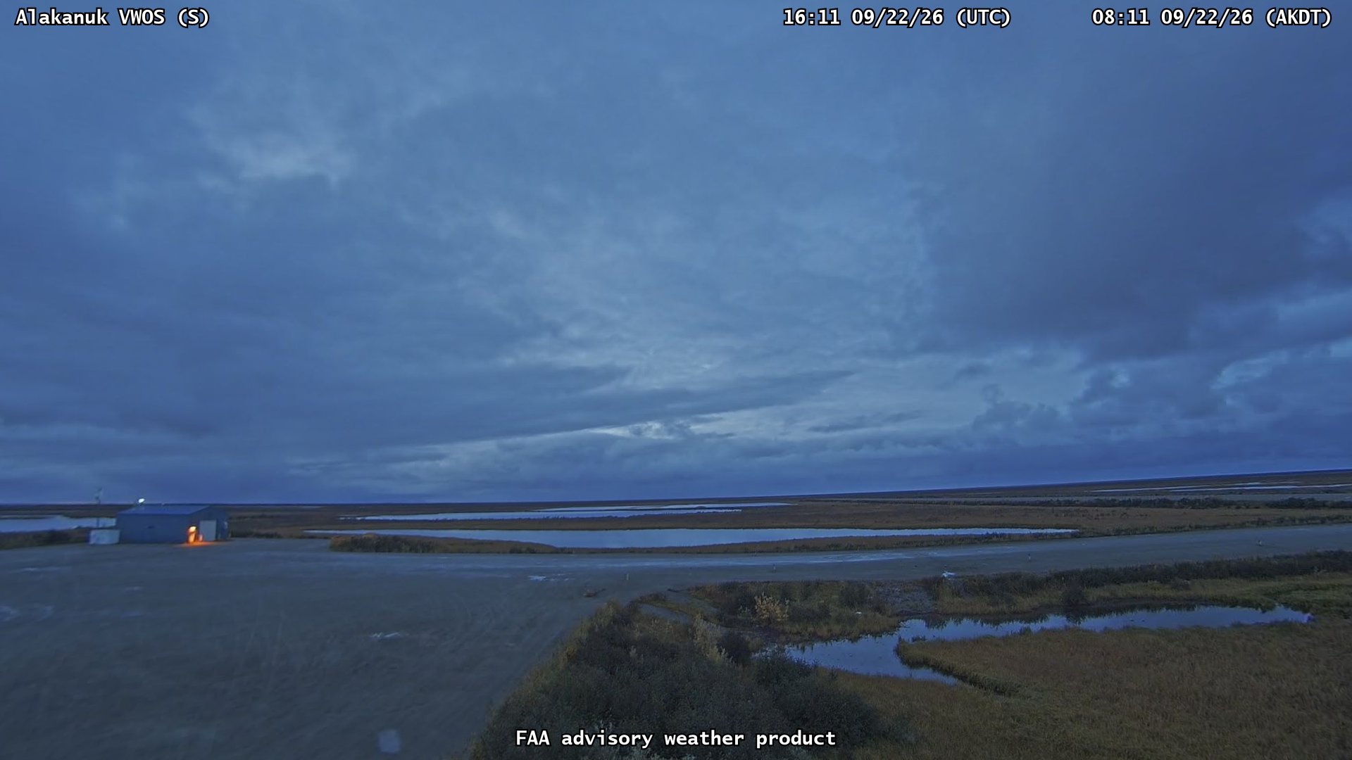 Alakanuk VWOS — South live camera view