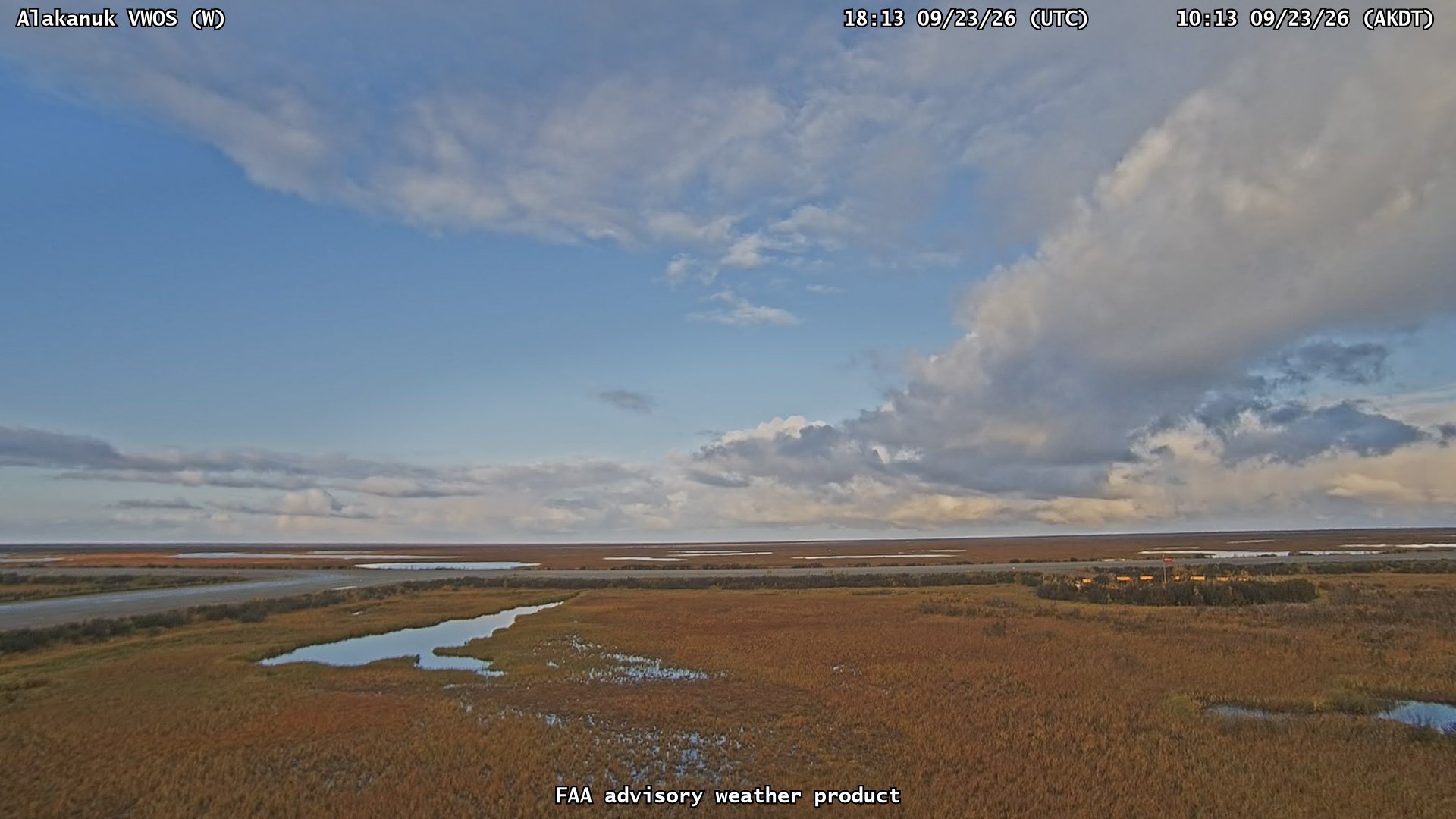 Alakanuk VWOS — West live camera view