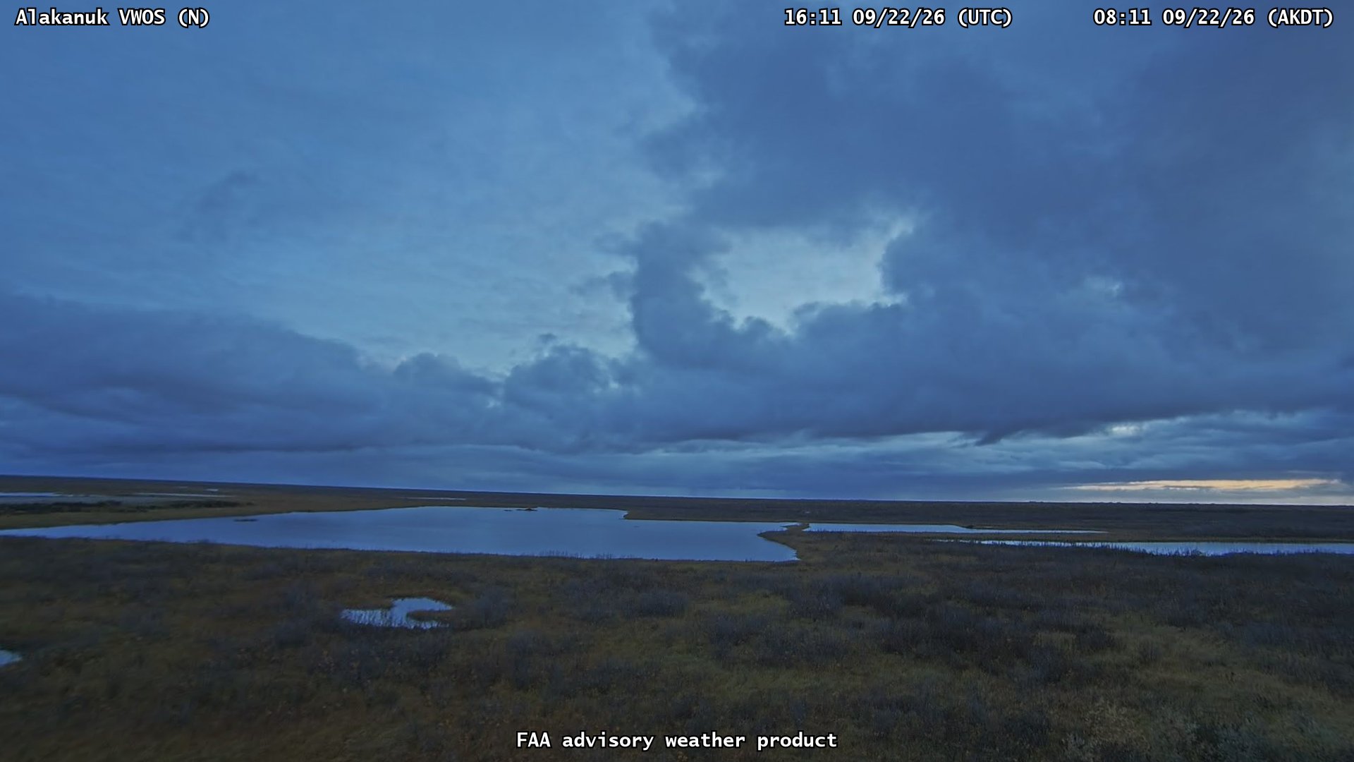 Alakanuk VWOS — North live camera view