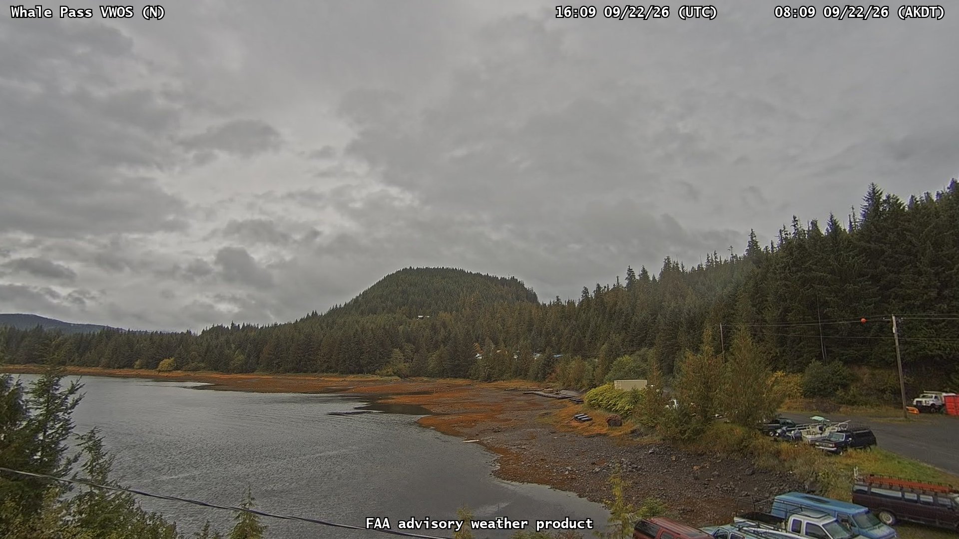 Whale Pass VWOS — North live camera view