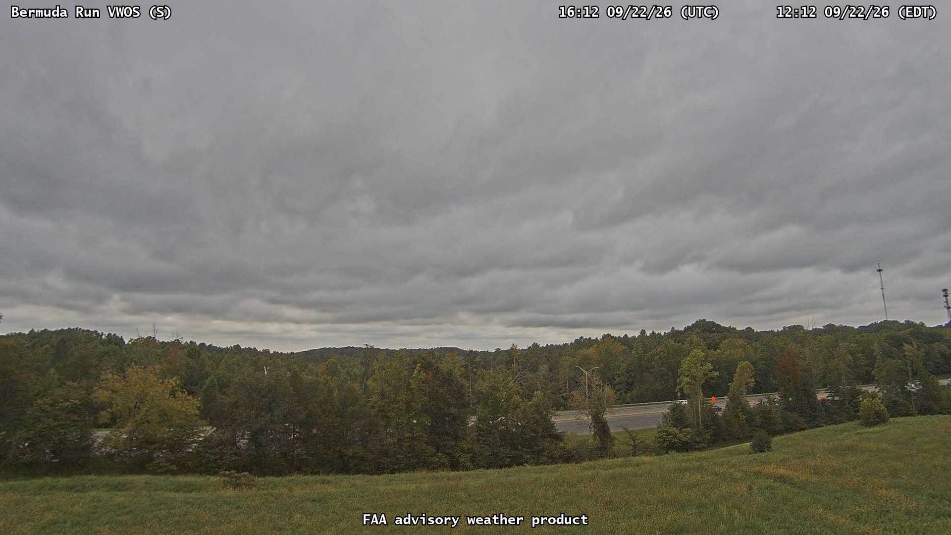 Bermuda Run VWOS — South live camera view