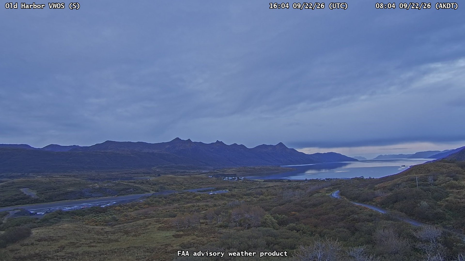 Old Harbor VWOS — South live camera view