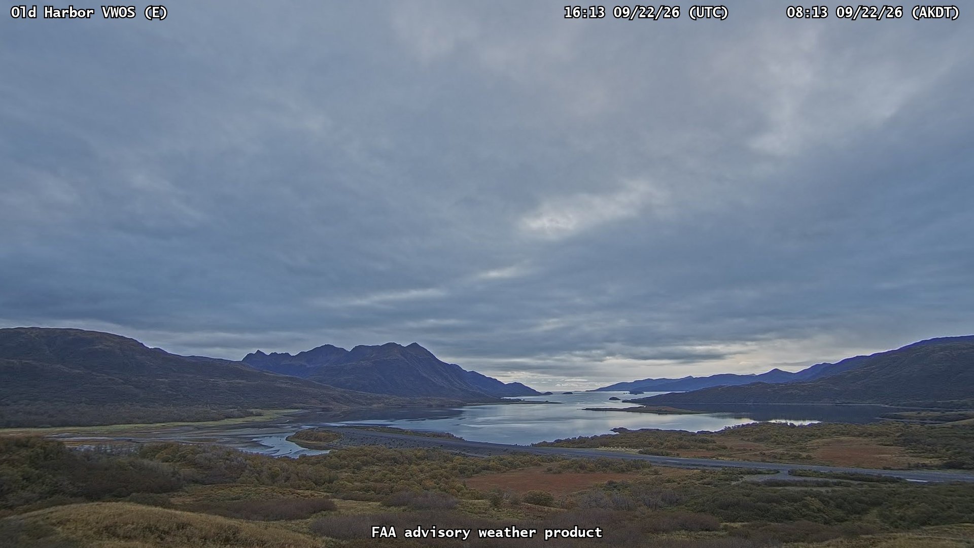 Old Harbor VWOS — East live camera view