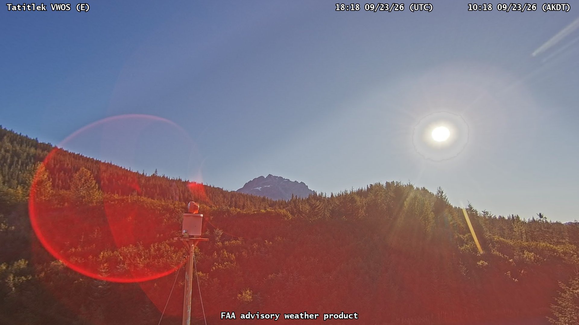Tatitlek VWOS — East live camera view