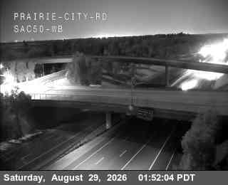 Hwy 50 at Prairie City live camera view