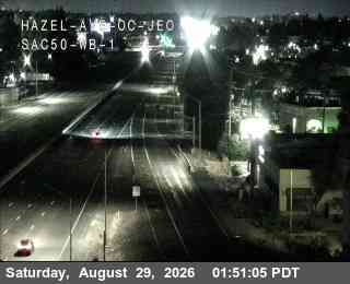 Hwy 50 at Hazel OC JEO WB 1 live camera view