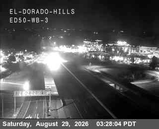 Hwy 50 at El Dorado ED50 WB 3 live camera view