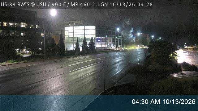 US-89 RWIS EB @ USU / 900 E / MP 460.2, LGN live camera view