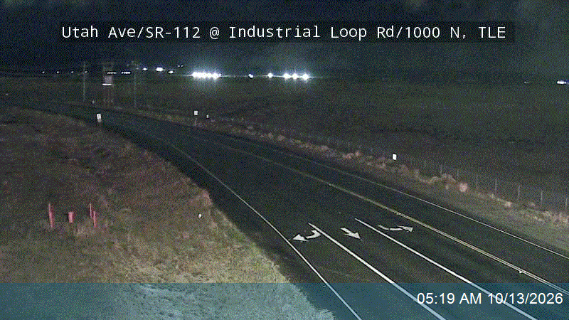 Utah Ave / SR-112 @ Industrial Loop Rd / 1000 N / SR-112, TLE live camera view
