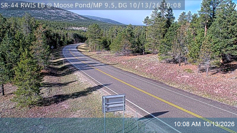 SR-44 RWIS EB @ Moose Pond / MP 9.5, DG live camera view