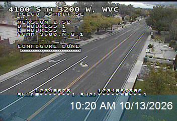 4100 S @ 3200 W, WVC live camera view