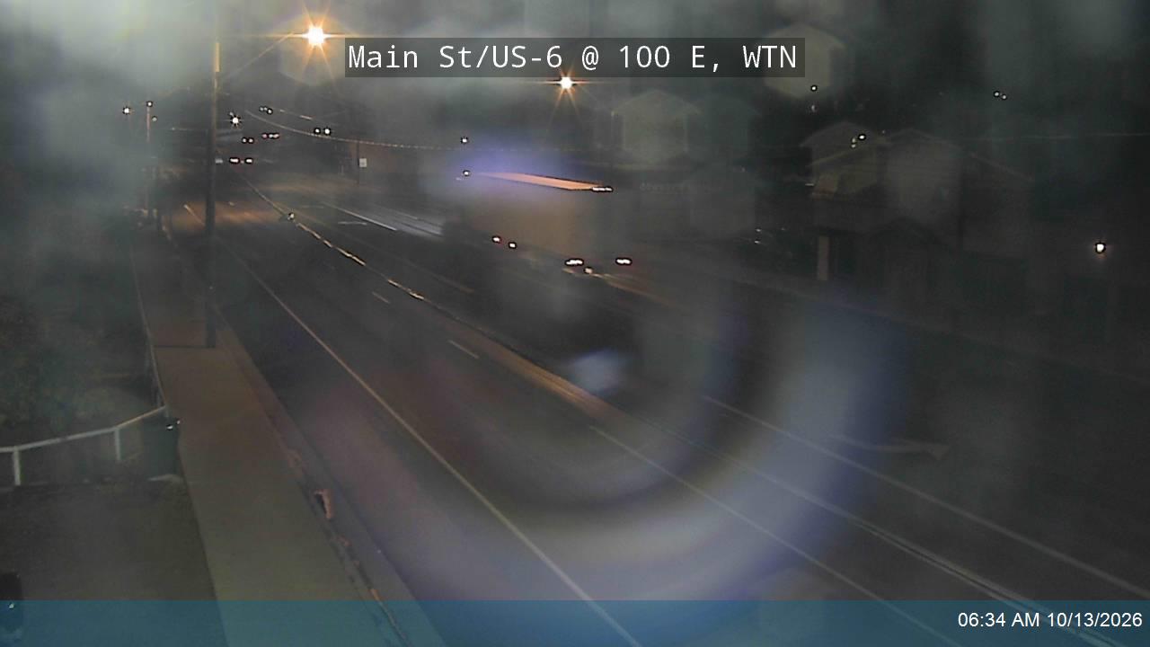 Main St / US-6 @ 100 E, WTN live camera view