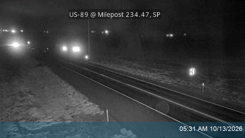 US-89 @ Milepost 234.47, SP live camera view