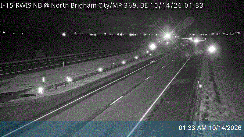 I-15 RWIS NB @ 4000 N / MP 368.83, BE live camera view