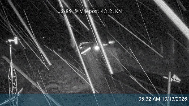 US-89 @ Milepost 43.2, KN live camera view