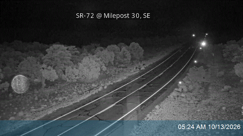 SR-72 @ Milepost 30, SE live camera view