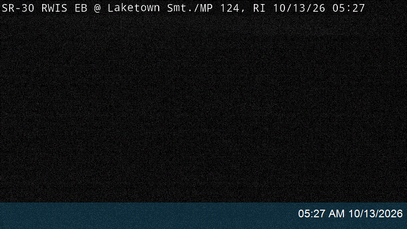 SR-30 RWIS EB @ Laketown Summit / MP 124.02, RI live camera view