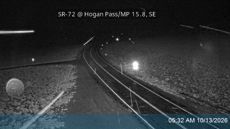 SR-72 @ Hogan Pass / MP 15.8, SE live camera view
