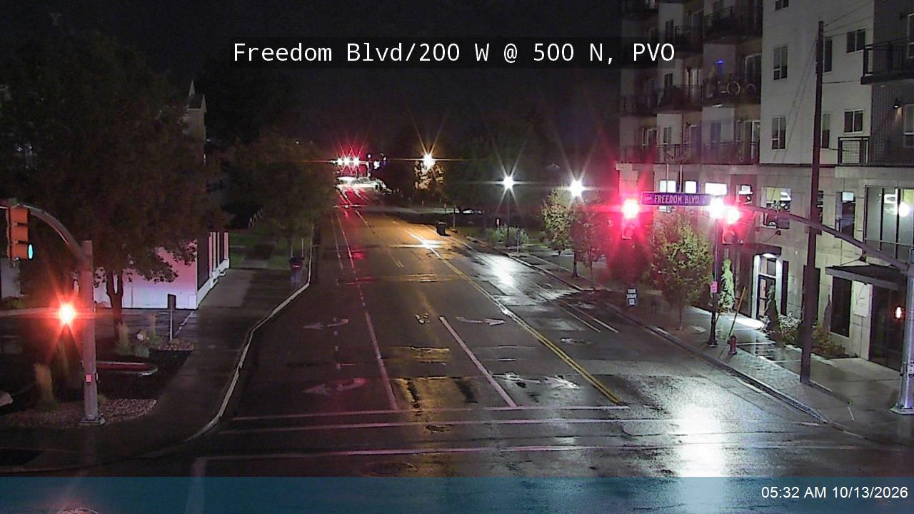 Freedom Blvd / 200 W @ 500 N, PVO live camera view