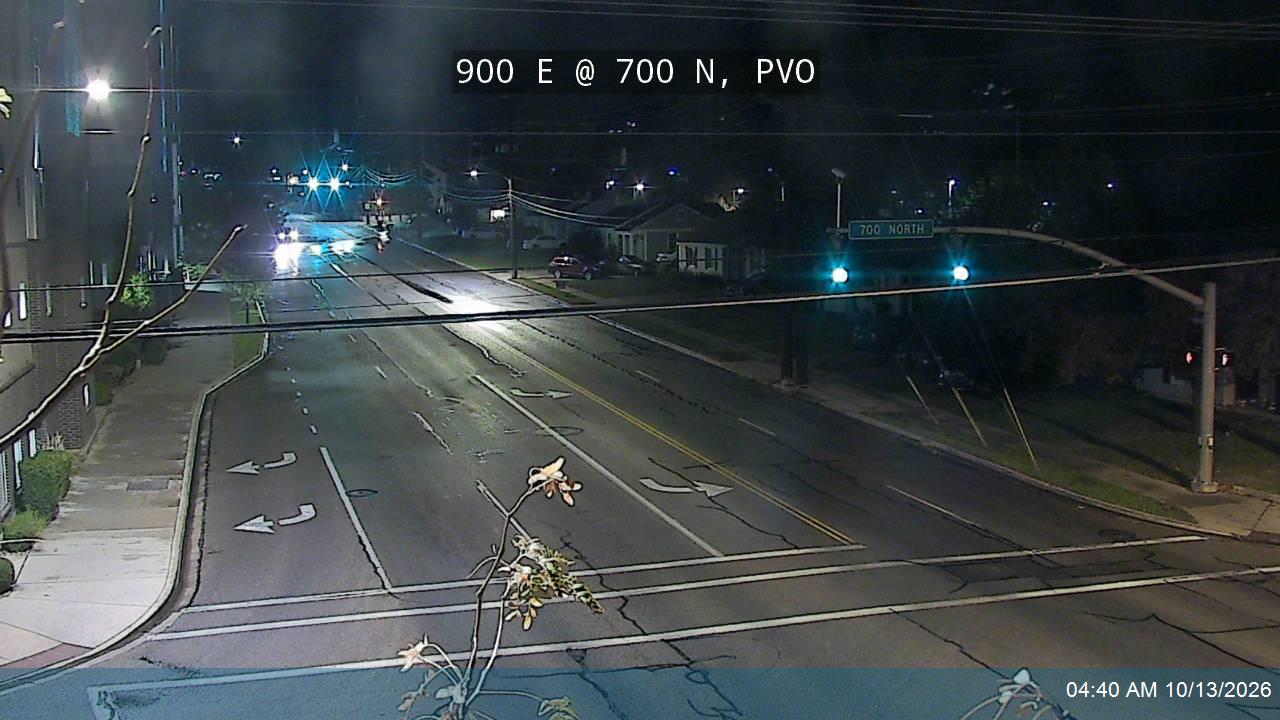 900 E @ 700 N, PVO live camera view