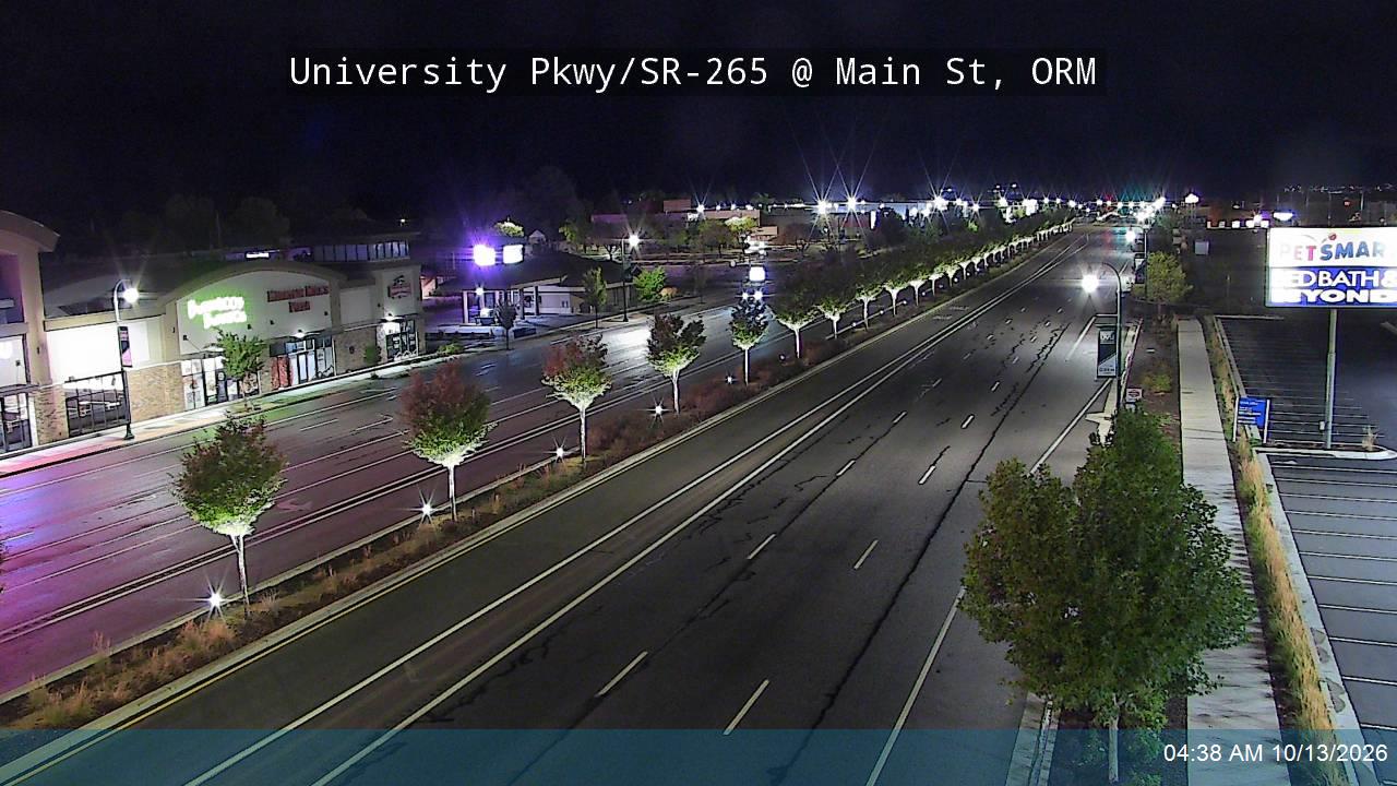 University Pkwy / SR-265 @ Main St, ORM live camera view