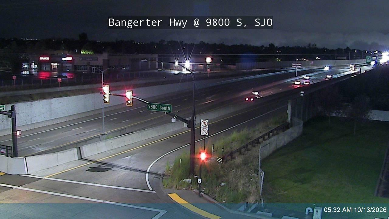 Bangerter Hwy / SR-154 @ 9800 S, SJO live camera view