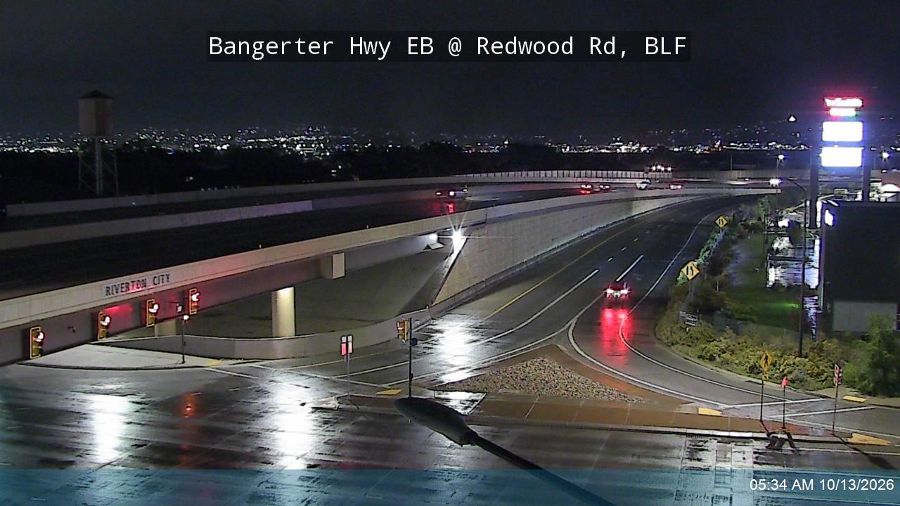 Bangerter Hwy / SR-154 EB @ Redwood Rd / SR-68, BLF live camera view
