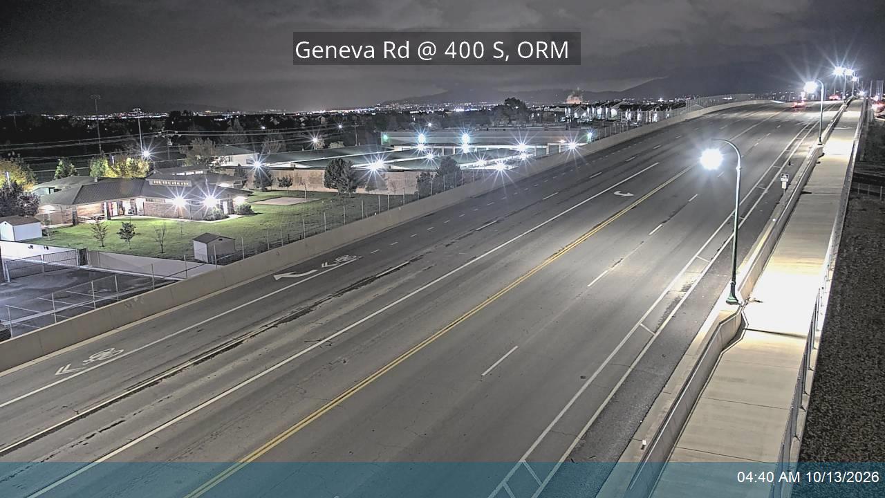 Geneva Rd / SR-114 @ 400 S, ORM live camera view