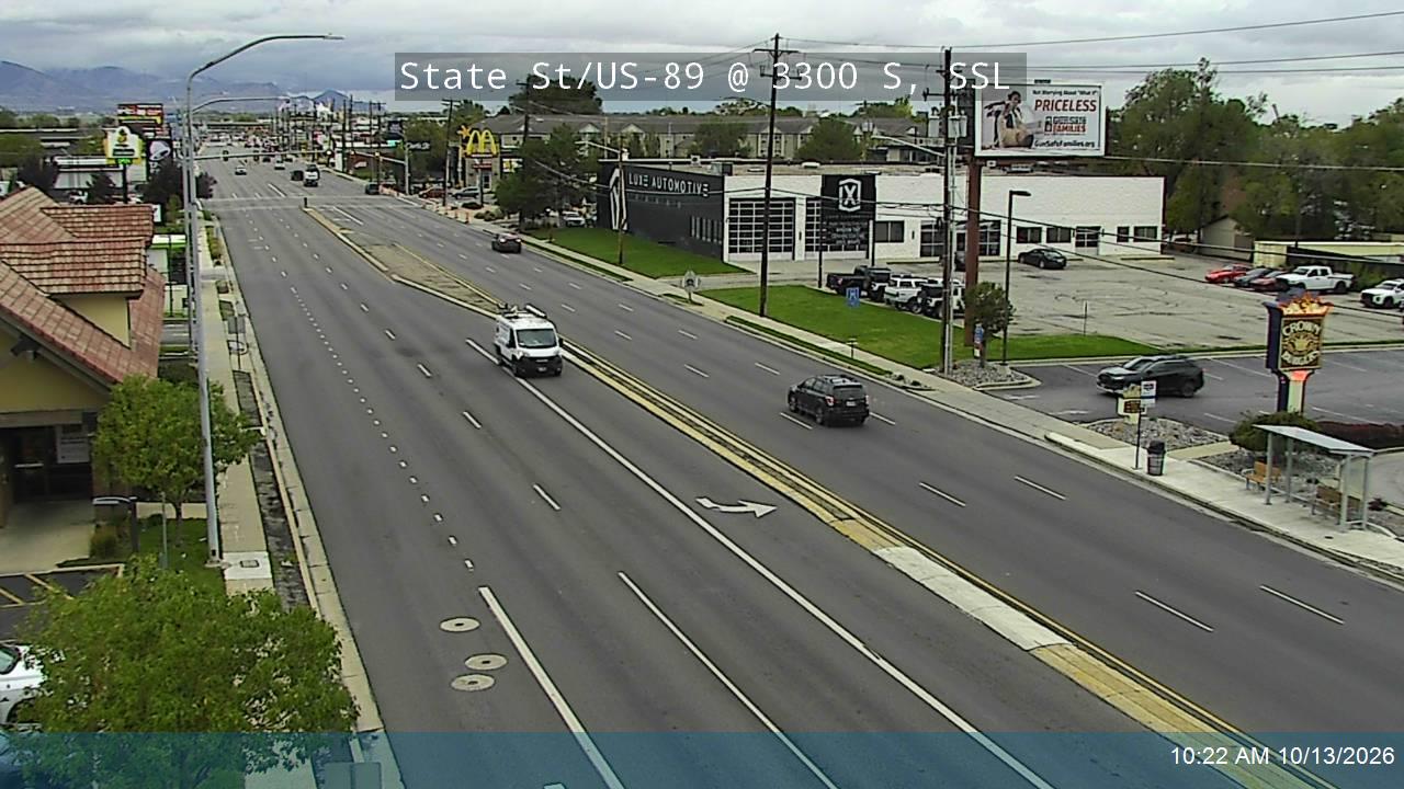 State St / US-89 @ 3300 S / SR-171, SSL live camera view