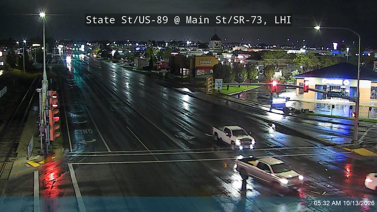 State St / US-89 @ Main St / 1200 E / SR-73, LHI live camera view