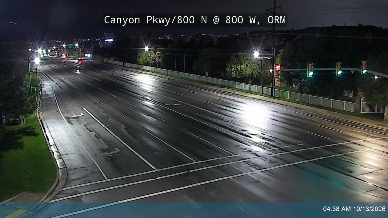 Canyon Pkwy / 800 N / SR-52 @ 800 W, ORM live camera view