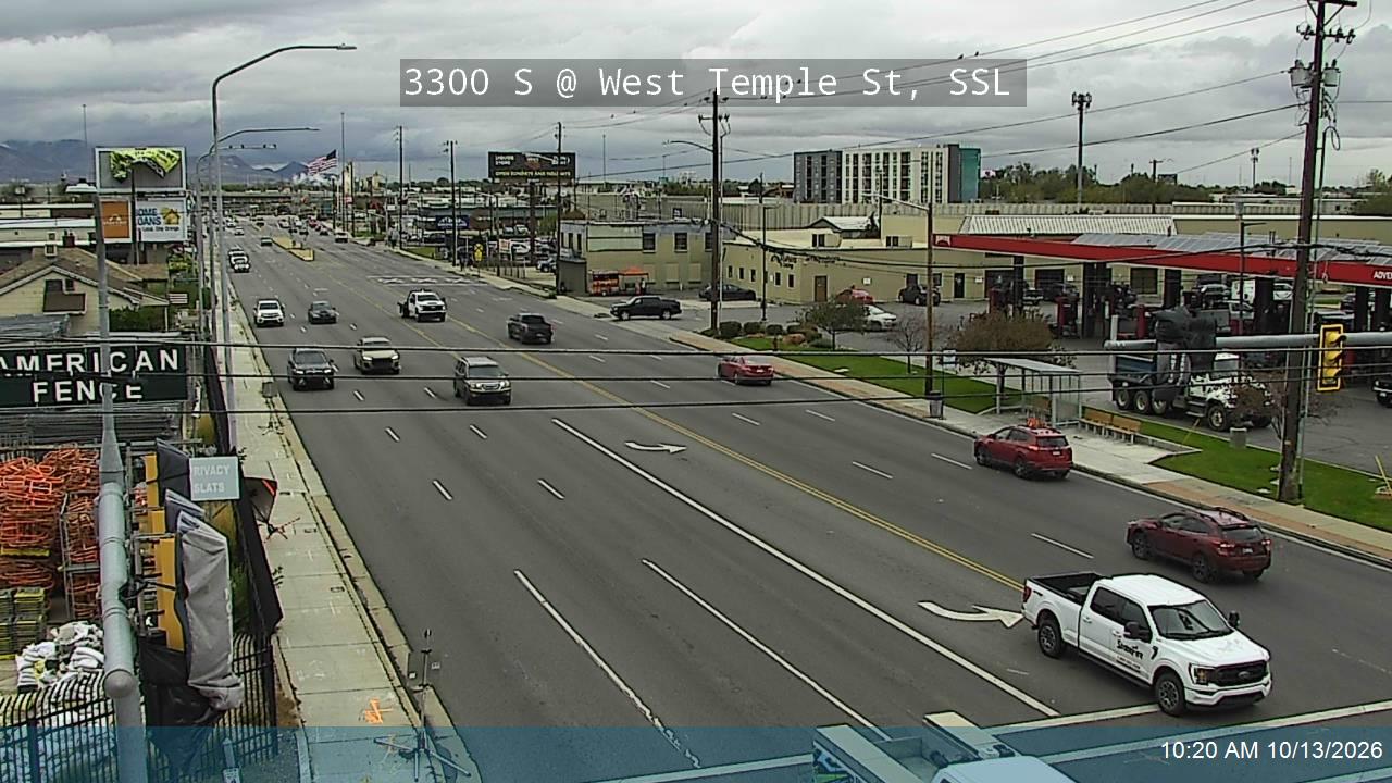 3300 S / SR-171 @ West Temple St, SSL live camera view