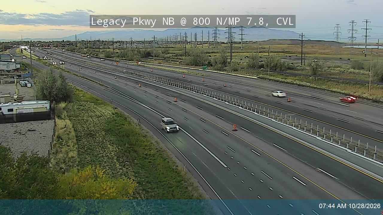 Legacy Pkwy / SR-67 NB @ 800 N / MP 7.8, CVL live camera view