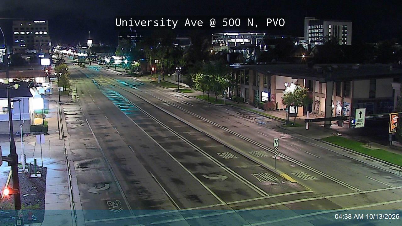 University Ave / US-189 @ 500 N, PVO live camera view