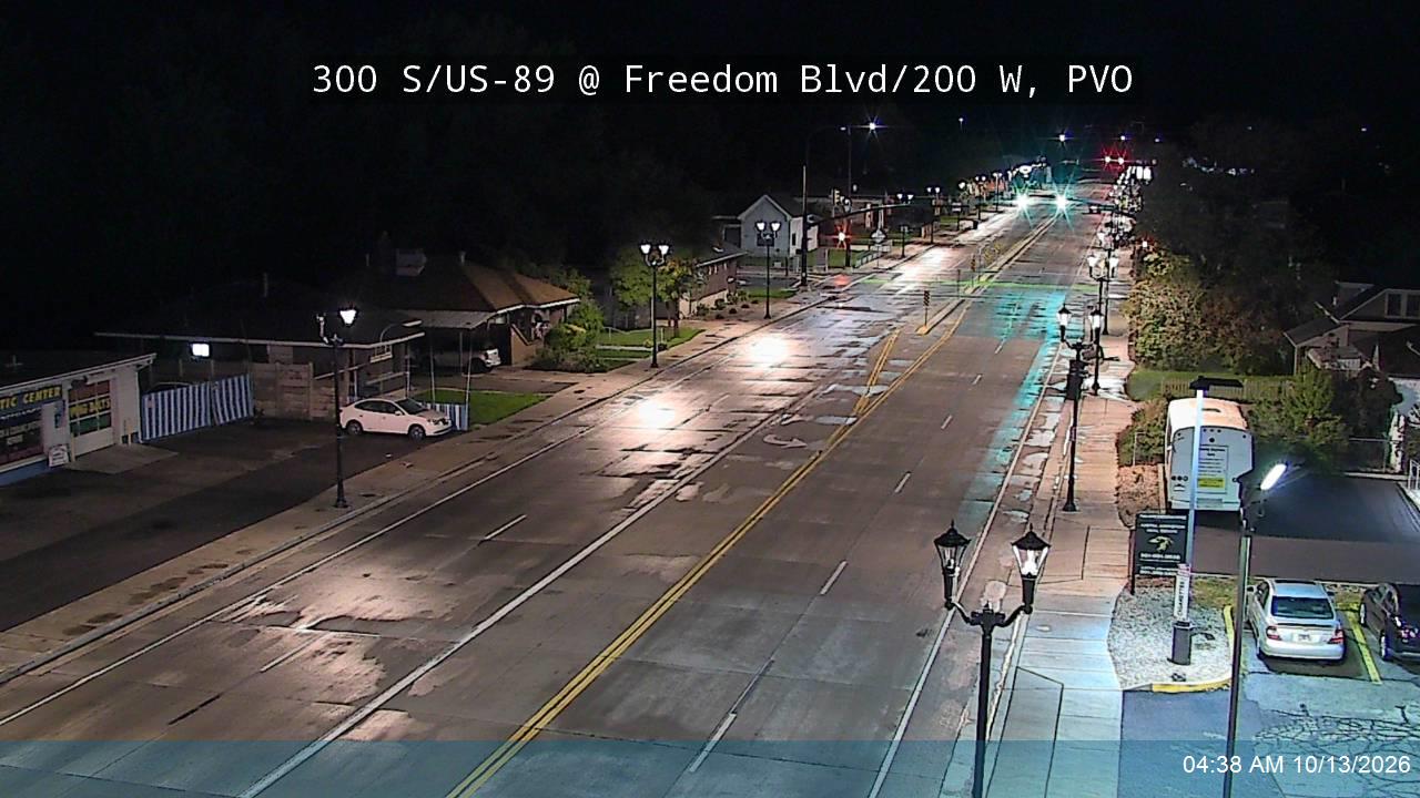 300 S / US-89 @ Freedom Blvd / 200 W, PVO live camera view