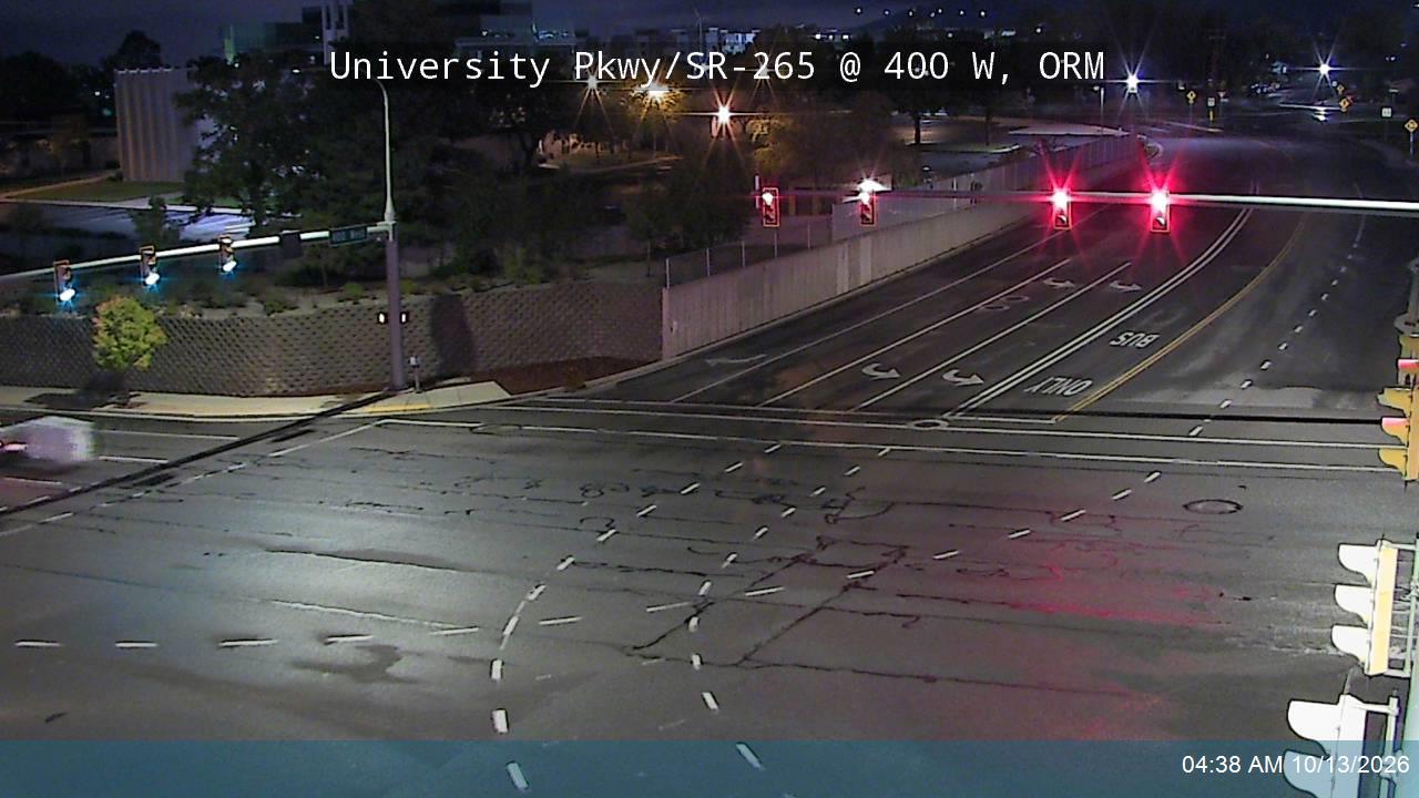 University Pkwy / SR-265 @ 400 W, ORM live camera view