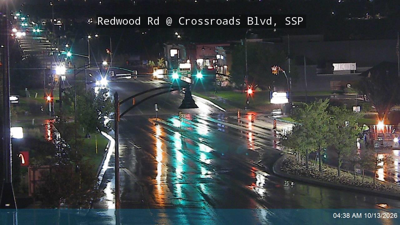 Redwood Rd / SR-68 @ Crossroads Blvd, SSP live camera view