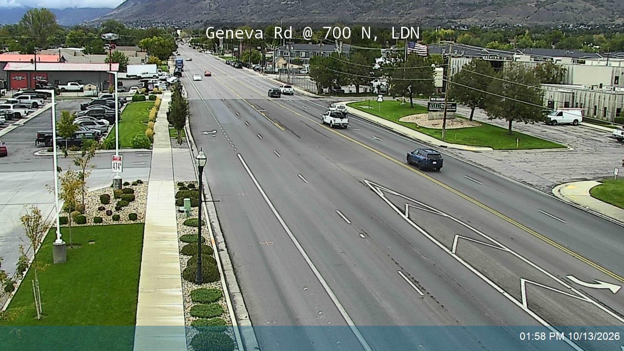 Geneva Rd / SR-114 @ 700 N / SR-129, LDN live camera view