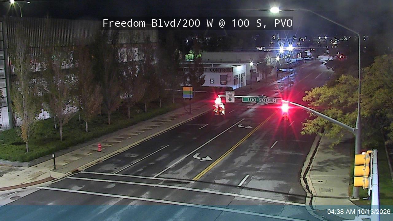 Freedom Blvd / 200 W @ 100 S, PVO live camera view