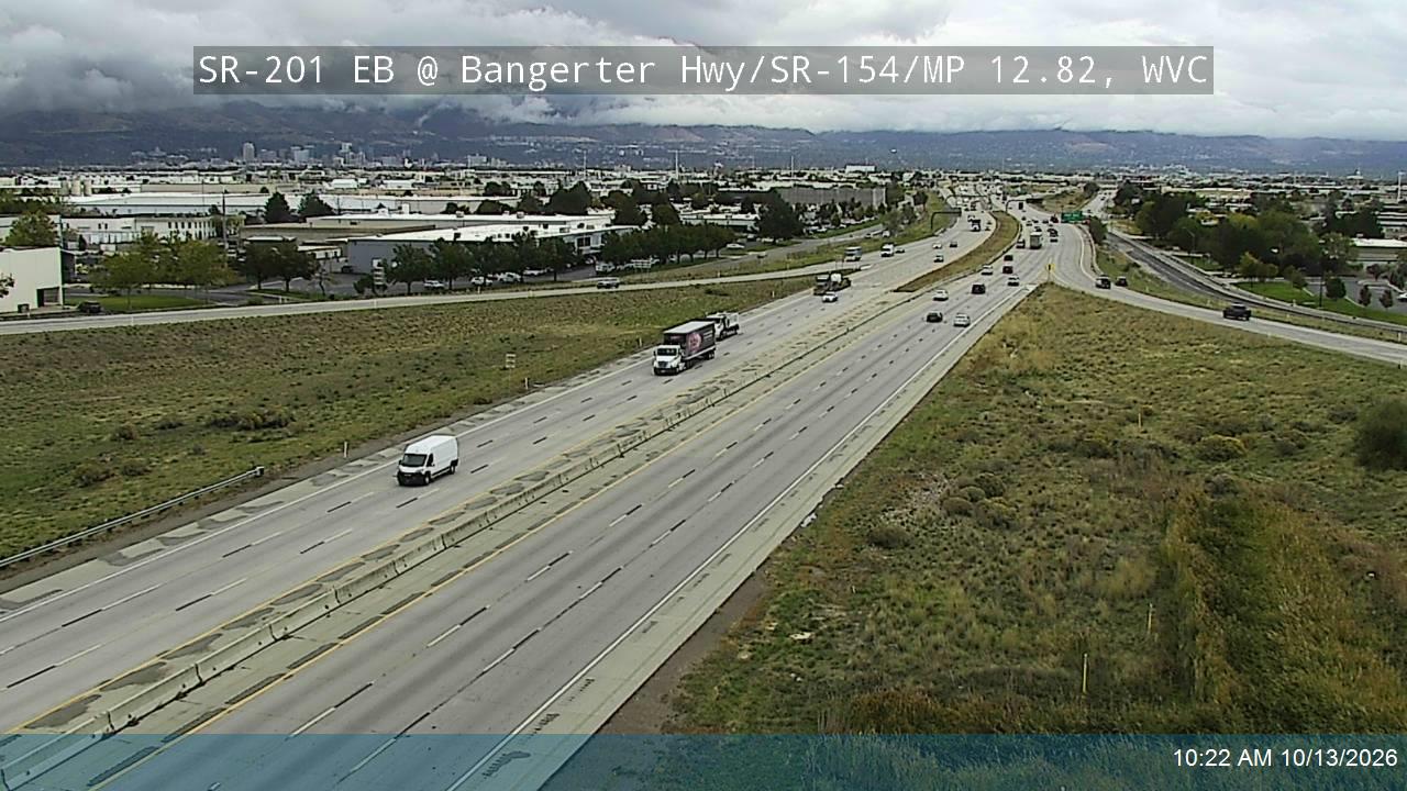 SR-201 EB @ Bangerter Hwy / SR-154 / MP 12.82, WVC live camera view